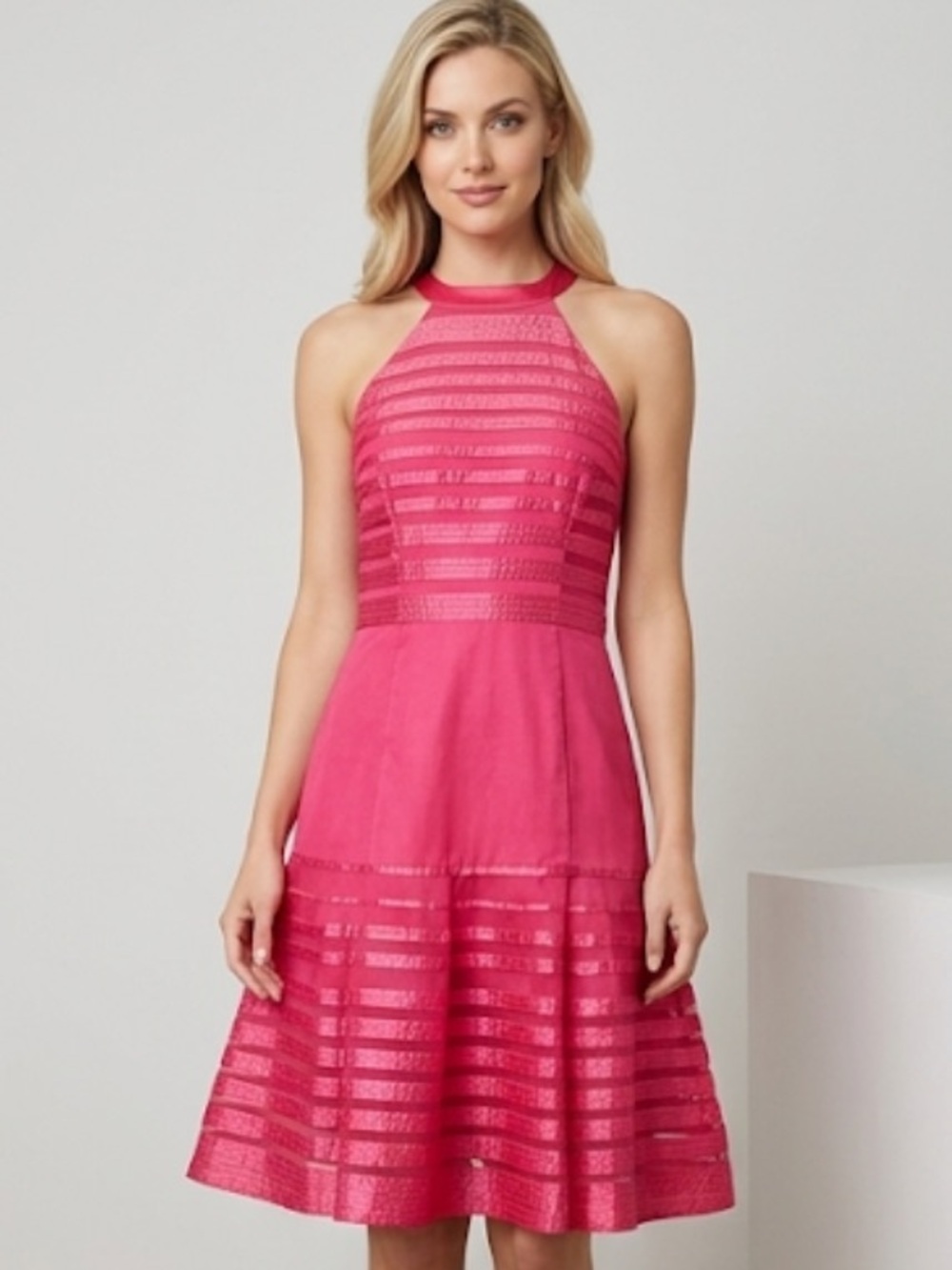 Karen Millen Silk Vintage Dress Size 6
